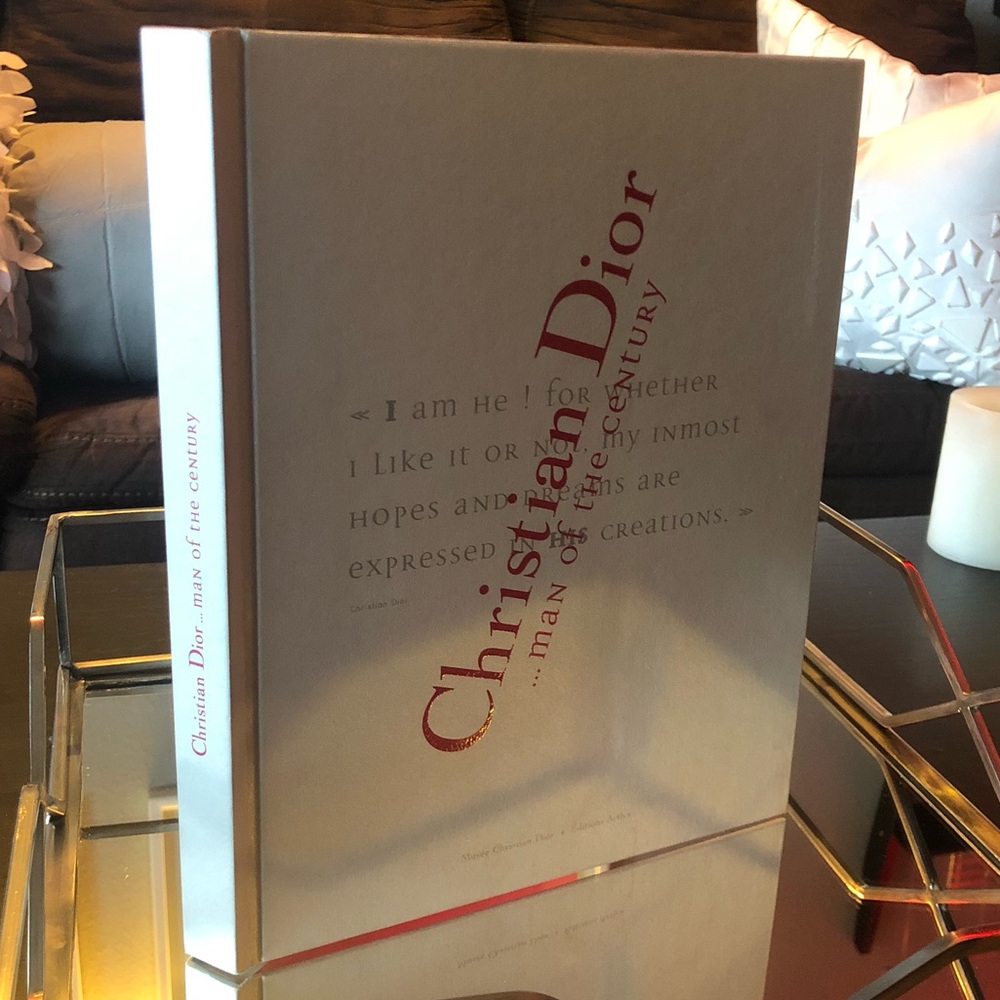 Christian Dior Man of the Century coffeetable book
